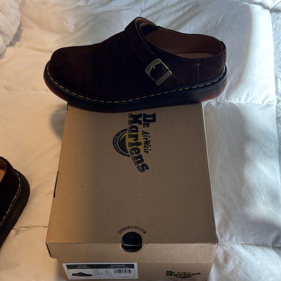 Dr. Martens Isham clogs. Dark brown suede men’s 12 (EU 46) - Picture 7 of 7